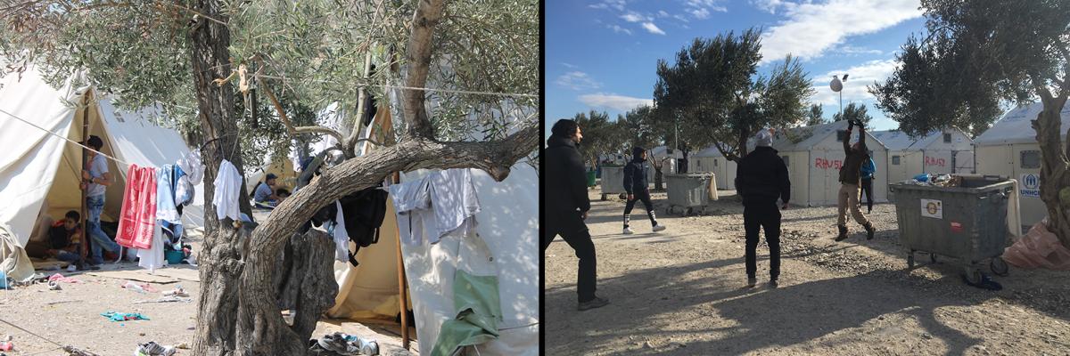 Vluchtelingen op Lesbos:  Ik kan alleen mezelf geven